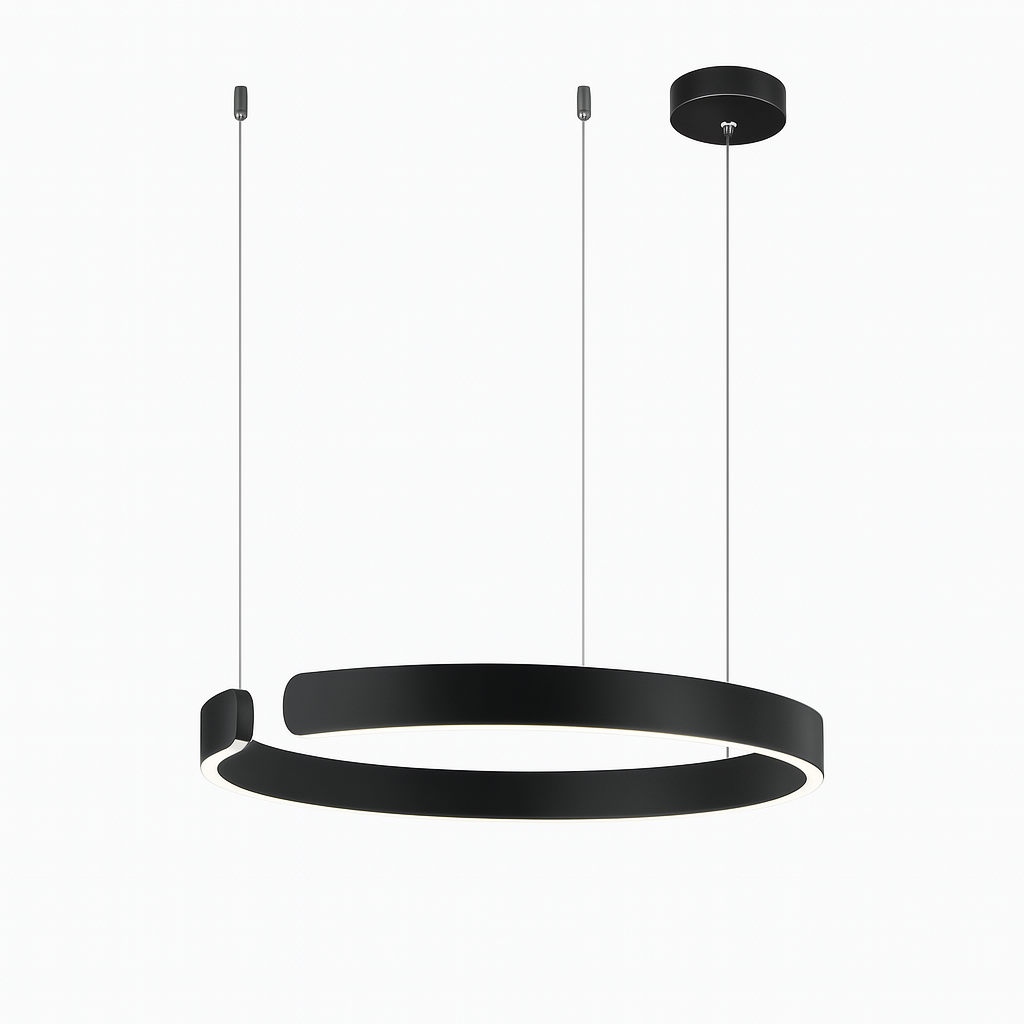 Nowoczesna Lampa Wisząca LED - Minimalistyczna Lampa Do Salonu Nad Stół 40-80 cm 10