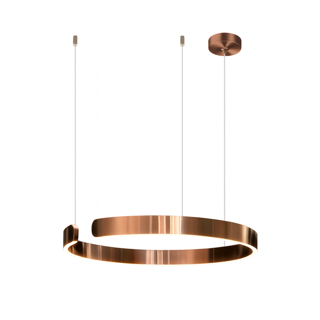 Nowoczesna Lampa Wisząca LED - Minimalistyczna Lampa Do Salonu Nad Stół 40-80 cm 9