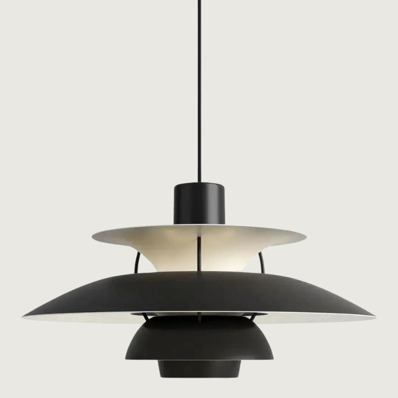 Nowoczesna Lampa Wisząca Nordycka 30 cm do Salonu - Miękkie Światło, Metalowa Konstrukcja