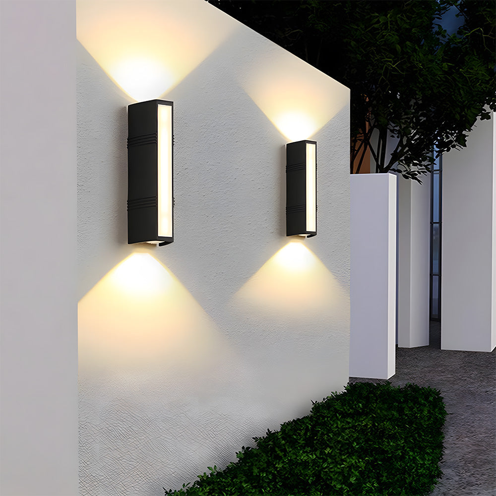 Nowoczesna Lampa Zewnętrzna LED Na Dom - Wysoka Jasność, Odporna Na Warunki Atmosferyczne