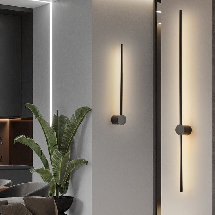 Nowoczesny Kinkiet LED - Elegancka Lampa Ścienna z Żelaza i Akrylu do Salonu 4
