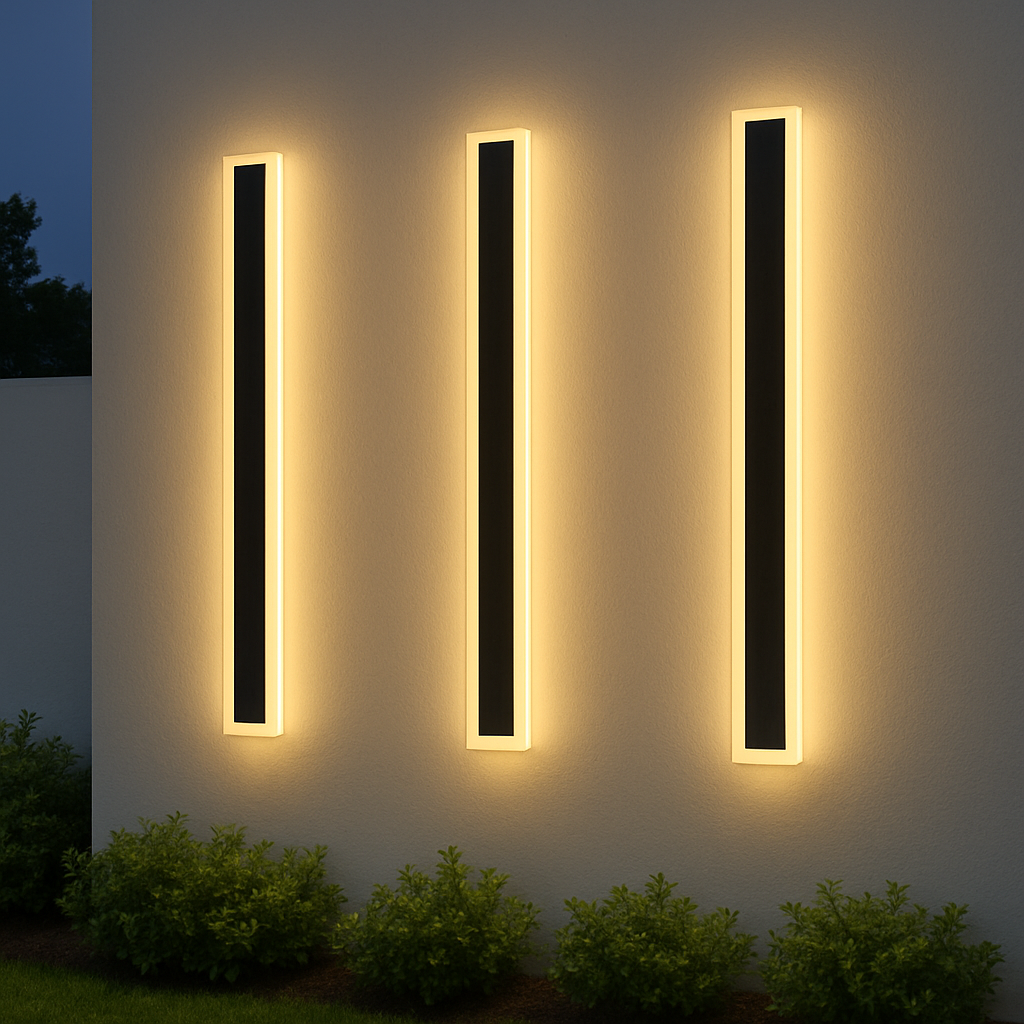 Nowoczesny Kinkiet Zewnętrzny LED - Elegancka Lampa do Ogrodu i Patio 0
