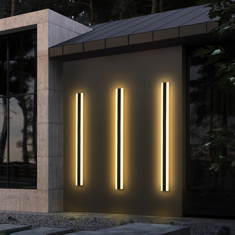 Nowoczesny Kinkiet Zewnętrzny LED - Elegancka Lampa do Ogrodu i Patio 3