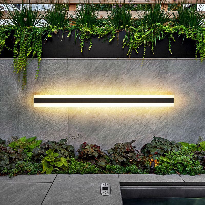 Nowoczesny Kinkiet Zewnętrzny LED - Elegancka Lampa do Ogrodu i Patio 4