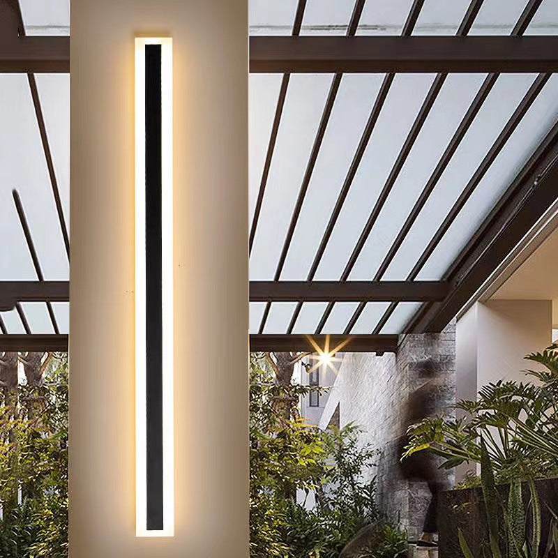 Nowoczesny Kinkiet Zewnętrzny LED - Elegancka Lampa do Ogrodu i Patio 5