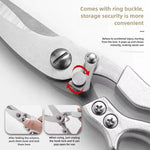 Nożyczki Do Kurczaka Ze Stali Nierdzewnej 3,5 mm – Wielofunkcyjne Z Blokadą i Ergonomicznym Uchwytem 6