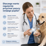 Obcinacz do Paznokci dla Psa i Kota z Oświetleniem LED – Bezpieczne Przycinanie z Antypoślizgowymi Uchwytami