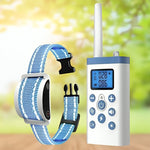 Obroża Dla Kota Z Pilotem - Amortyzująca Kontrola Miauczenia, Regulowana, Niebieska 0