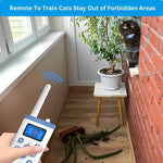 Obroża Dla Kota Z Pilotem - Amortyzująca Kontrola Miauczenia, Regulowana, Niebieska 2