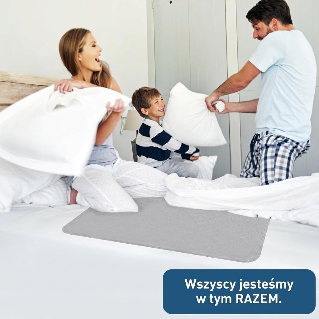 Ochraniacz na Łóżko Wodoodporny i Antypoślizgowy – Zmywalny, Wielorazowy dla Osób z Nietrzymaniem Moczu 10