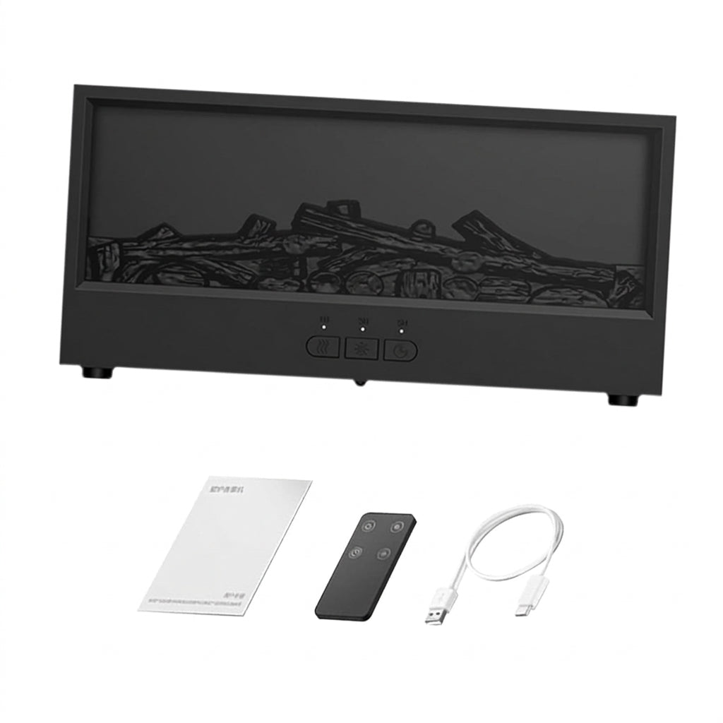 Odświeżacz powietrza do pokoju z symulowanym płomieniem LED i dyfuzorem zapachu USB 7