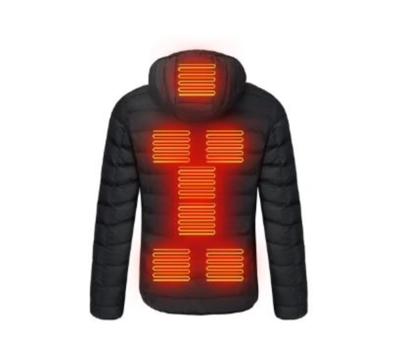 Ogrzewana Kurtka Zimowa Męska Premium Heat - Komfort i Ciepło na Zimę