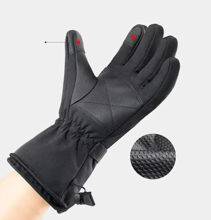 Ogrzewane Rękawice Motocyklowe Wodoodporne z Regulacją Temperatury – Do Jazdy w Zimie 6