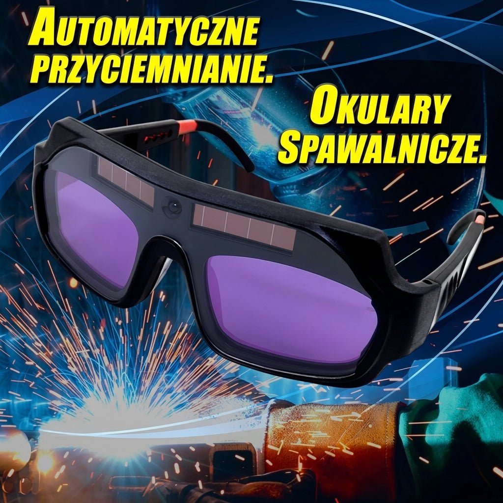 Okulary Spawalnicze Automatycznie Przyciemniające z Ochroną UV – Odporność na Zarysowania 7