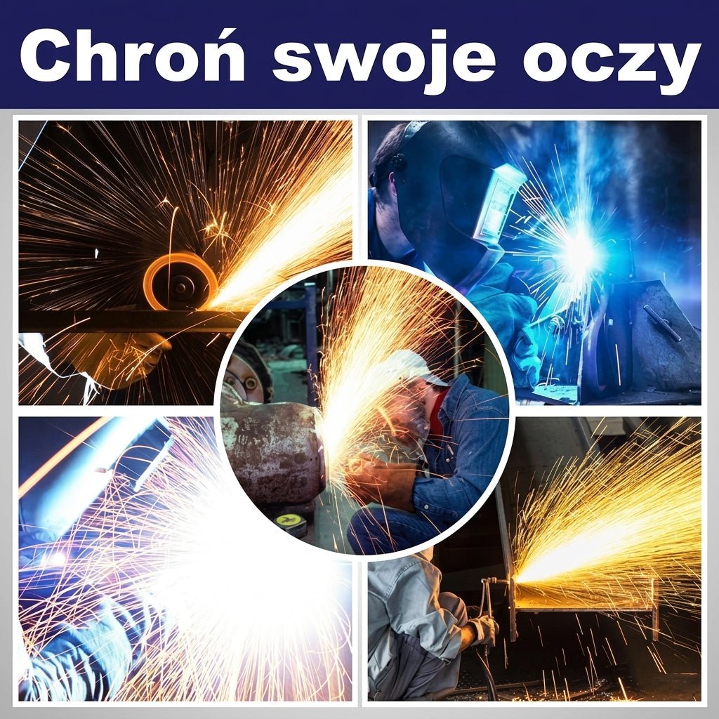 Okulary Spawalnicze Automatycznie Przyciemniające z Ochroną UV – Odporność na Zarysowania 8