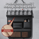 Organizer Samochodowy na Fotel z Tacą na Jedzenie i Uchwytami na Tablet – Praktyczne Przechowywanie w Samochodzie