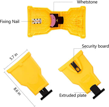 Ostrzałka Do Piły Łańcuchowej - Szybkie I Precyzyjne Ostrzenie, Kompaktowa Konstrukcja 4
