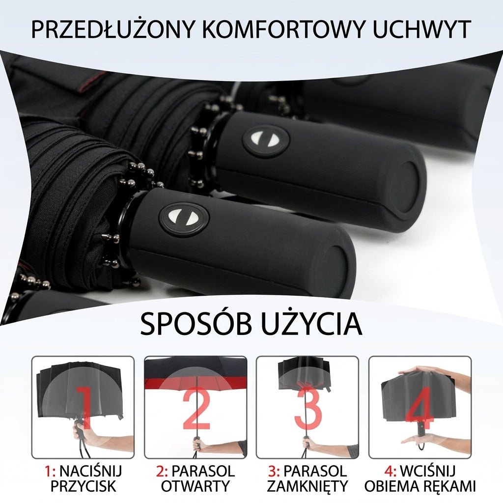 Parasol Ogrodowy Wiatroszczelny – Kompaktowy i Łatwy w Obsłudze do Trudnych Warunków 6