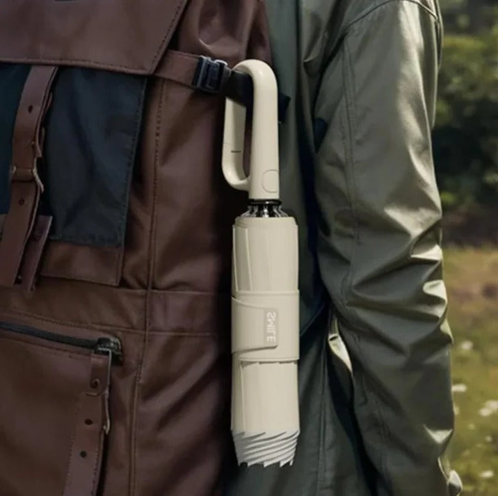 Parasol Przeciwdeszczowy Z Odblaskową Krawędzią - Odporny Na Wiatr I Deszcz 2