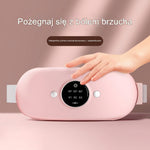 Pas Grzejący z Masażerem Elektryczny na Ból Menstruacyjny, Regulacja Temperatury 4