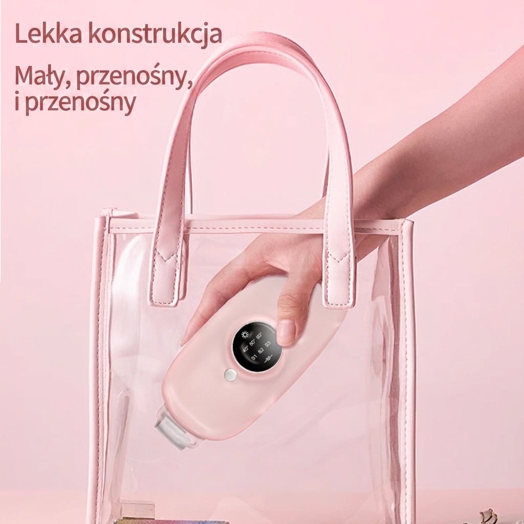 Pas Grzejący z Masażerem Elektryczny na Ból Menstruacyjny, Regulacja Temperatury 5