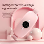 Pas Grzejący z Masażerem Elektryczny na Ból Menstruacyjny, Regulacja Temperatury 7