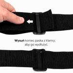 Pas Narzędziowy z 11 Kieszeniami – Regulowany, Wytrzymały Poliester 600D, Szerokość 5 cm