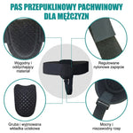 Pas Przepuklinowy Pachwinowy z Regulacją – Oddychający, Dyskretny z Wyjmowaną Podkładką 8