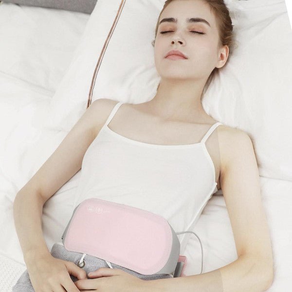 Pas Rozgrzewający na Bóle Menstruacyjne z Regulacją Ciepła i Wibracji – Dyskretny i Wygodny 4
