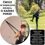 Paski Treningowe do Ćwiczeń w Zawieszeniu – Regulowane, Wytrzymałe do Domowej Siłowni 8