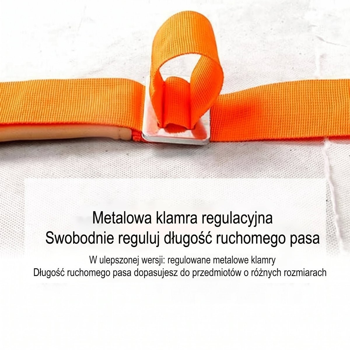 Pasy do Przenoszenia Mebli z Wyściółką – Regulowane, Udźwig do 180 kg, dla 2 Osób