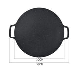Patelnia Grillowa z Powłoką Kamienną 28 cm – Lekka i Wielofunkcyjna do Grillowania 3