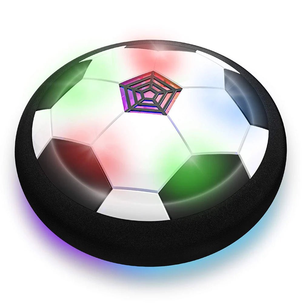 Piłki Hokejowe Hover Ball 2 sztuki – Zestaw do Zabawy z Poduszką Powietrzną i LED 0