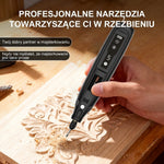 Pióro Do Grawerowania Bezprzewodowe 35W z Regulacją Prędkości – Zestaw Akcesoriów Do Drewna, Metalu i Plastyku 3