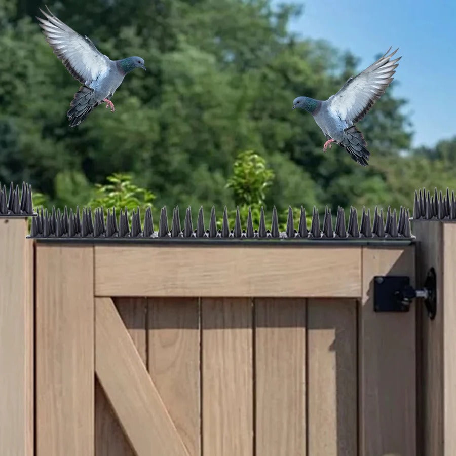 Plastikowe Kolce Odstraszające Ptaki - Skuteczna Bariera Bezpieczna dla Zwierząt 0