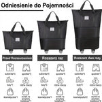 Plecak Podróżny na Kółkach – Oddzielne Sekcje na Mokry i Suchy Sprzęt, Idealny do Samolotu 2