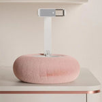 Pluszowa Poduszka do Czytania w Łóżku z Uchwytami na Telefon i Miską na Przekąski 4