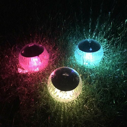 Pływająca Lampa Dyskotekowa LED do Basenu – Zasilana Energiją Słoneczną, Wodoodporna 3