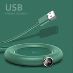 Podgrzewacz Do Filiżanek USB z Regulacją Temperatury – Kompaktowy, Cyfrowy Wyświetlacz 2