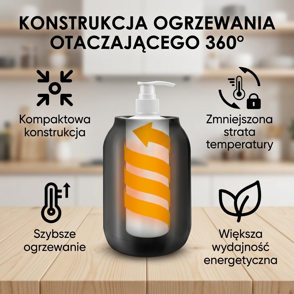 Podgrzewacz Olejku Do Masażu z Regulacją Temperatury 30-65°C i Timerem – Przenośny Do Domowego SPA 9