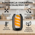 Podgrzewacz Olejku Do Masażu z Regulacją Temperatury 30-65°C i Timerem – Przenośny Do Domowego SPA 9