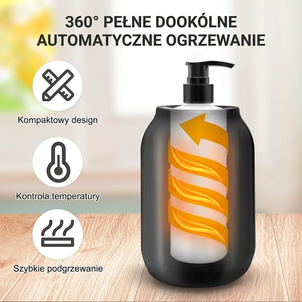 Podgrzewacz Olejku Do Masażu z Regulacją Temperatury 30-65°C i Timerem – Przenośny Do Domowego SPA 4