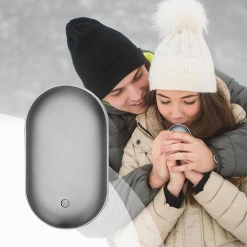 Podgrzewacz do Rąk z Powerbankiem 5200 mAh - Ergonomiczny, Szybkie Nagrzewanie, 3 Poziomy Temperatury 0