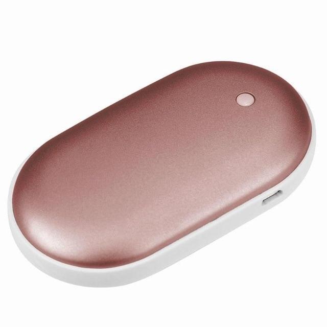 Podgrzewacz do Rąk z Powerbankiem 5200 mAh - Ergonomiczny, Szybkie Nagrzewanie, 3 Poziomy Temperatury 6