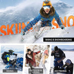 Podgrzewane Rękawiczki z Technologią Podczerwieni - Wodoodporne, Ciepłe i Dotykowe 6