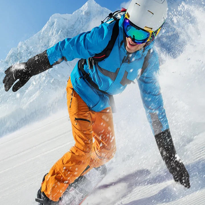 Podgrzewane Rękawiczki z Technologią Podczerwieni - Wodoodporne, Ciepłe i Dotykowe 7