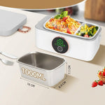 Podgrzewany Lunch Box 1000 ml z Baterią 16000 mAh – Pojemnik na Lunch z Regulacją Ciepła 3