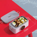 Podgrzewany Lunch Box 1000 ml z Baterią 16000 mAh – Pojemnik na Lunch z Regulacją Ciepła 4
