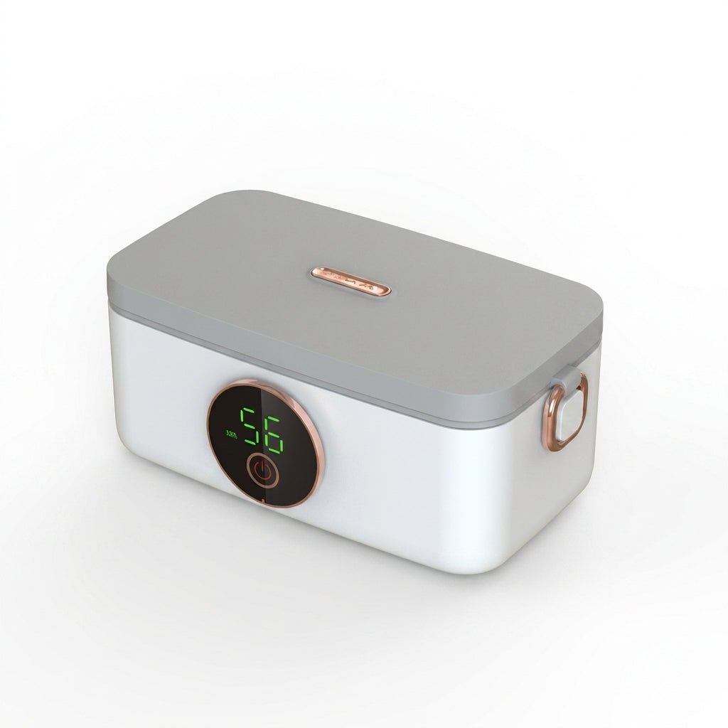 Podgrzewany Lunch Box 1000 ml z Baterią 16000 mAh – Pojemnik na Lunch z Regulacją Ciepła 2