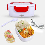 Podgrzewany Lunch Box 50 W z Uchwytami i Łyżką – Pojemnik na Lunch 1L do Pracy i Szkoły 5